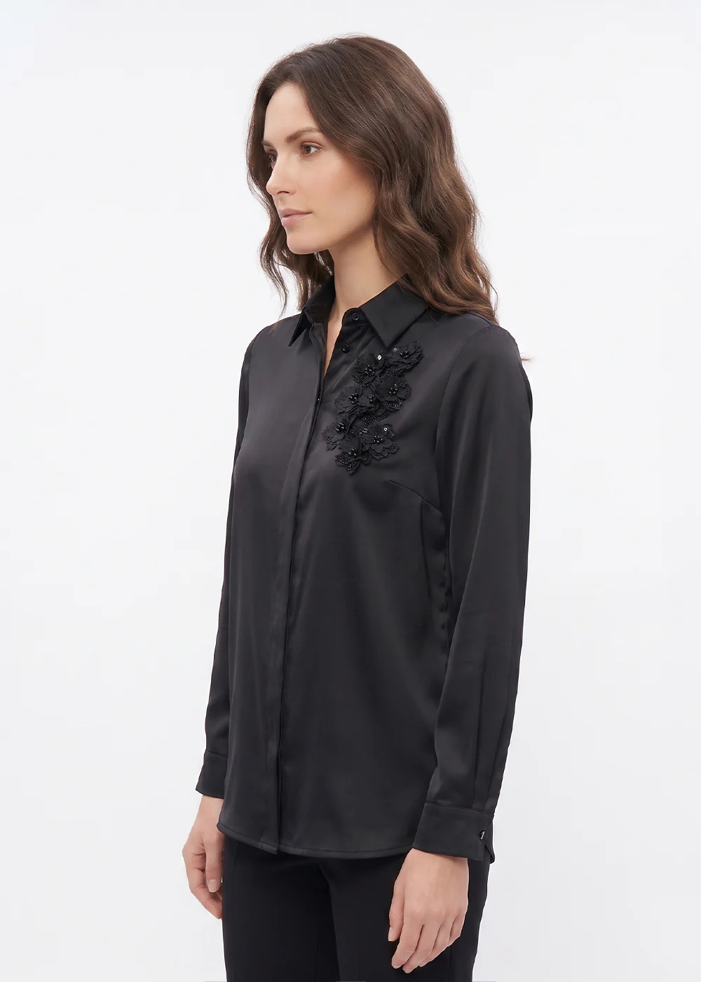satin shirt - Image 2