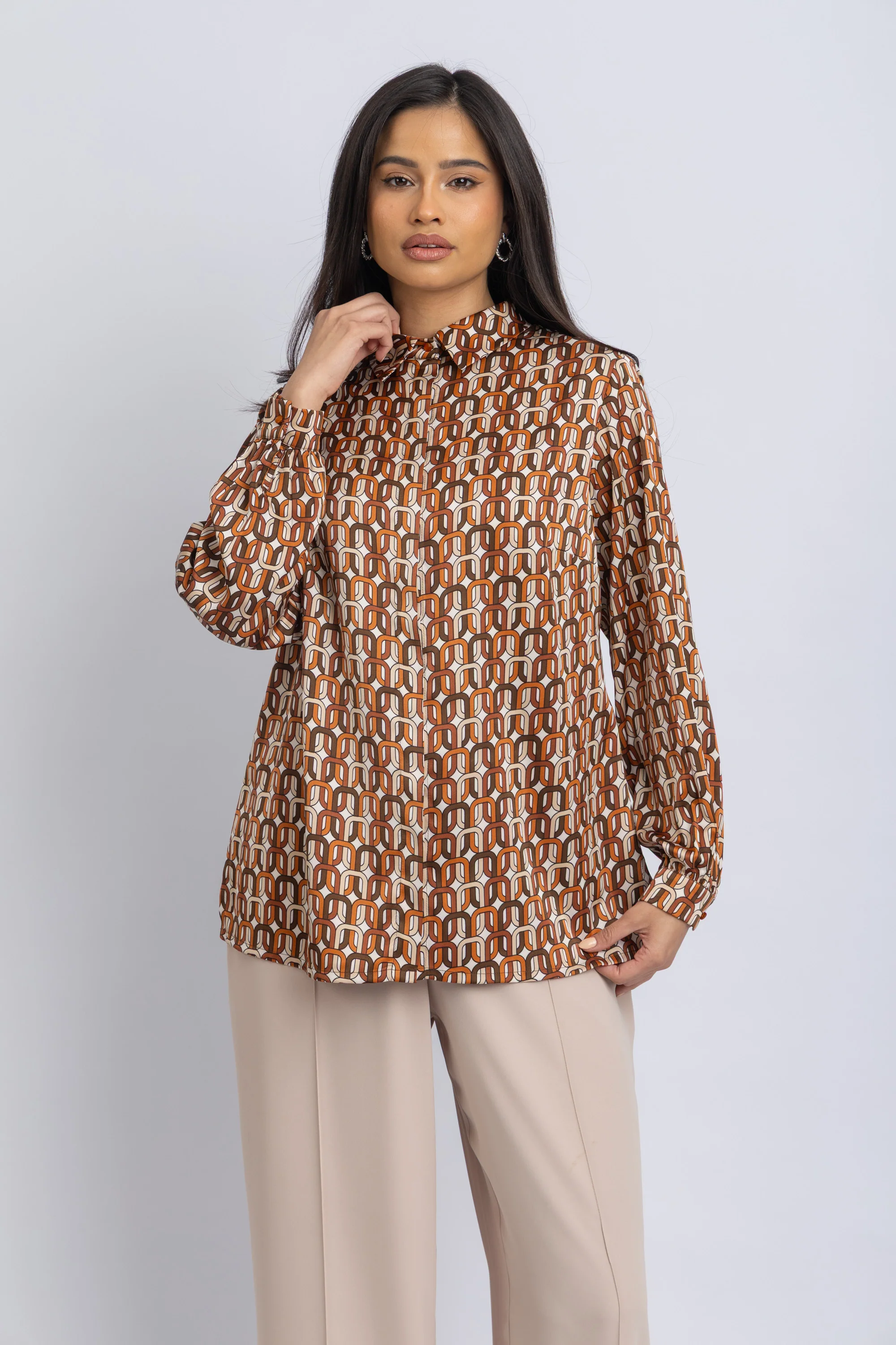 satin shirt - Image 2