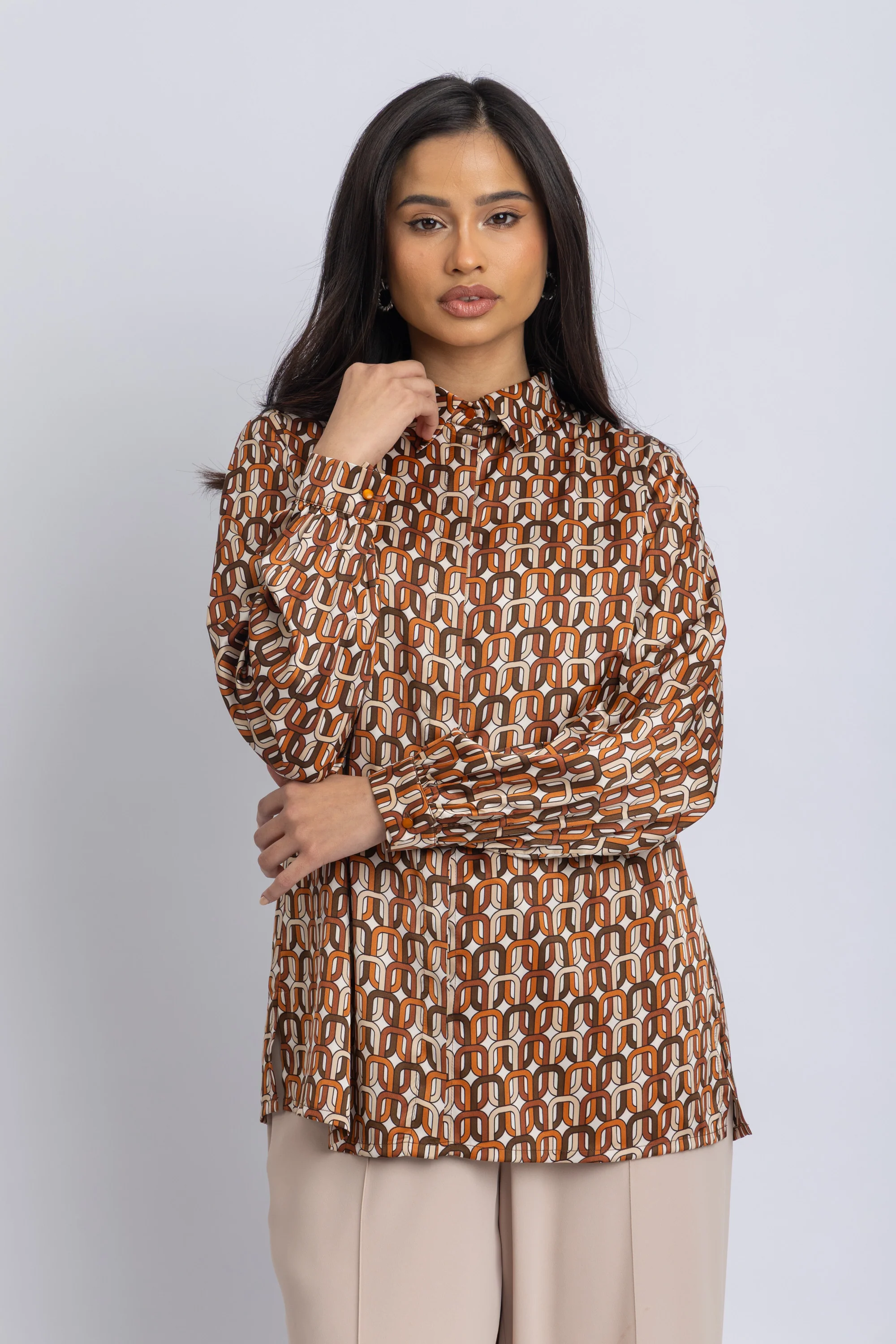 satin shirt - Image 3
