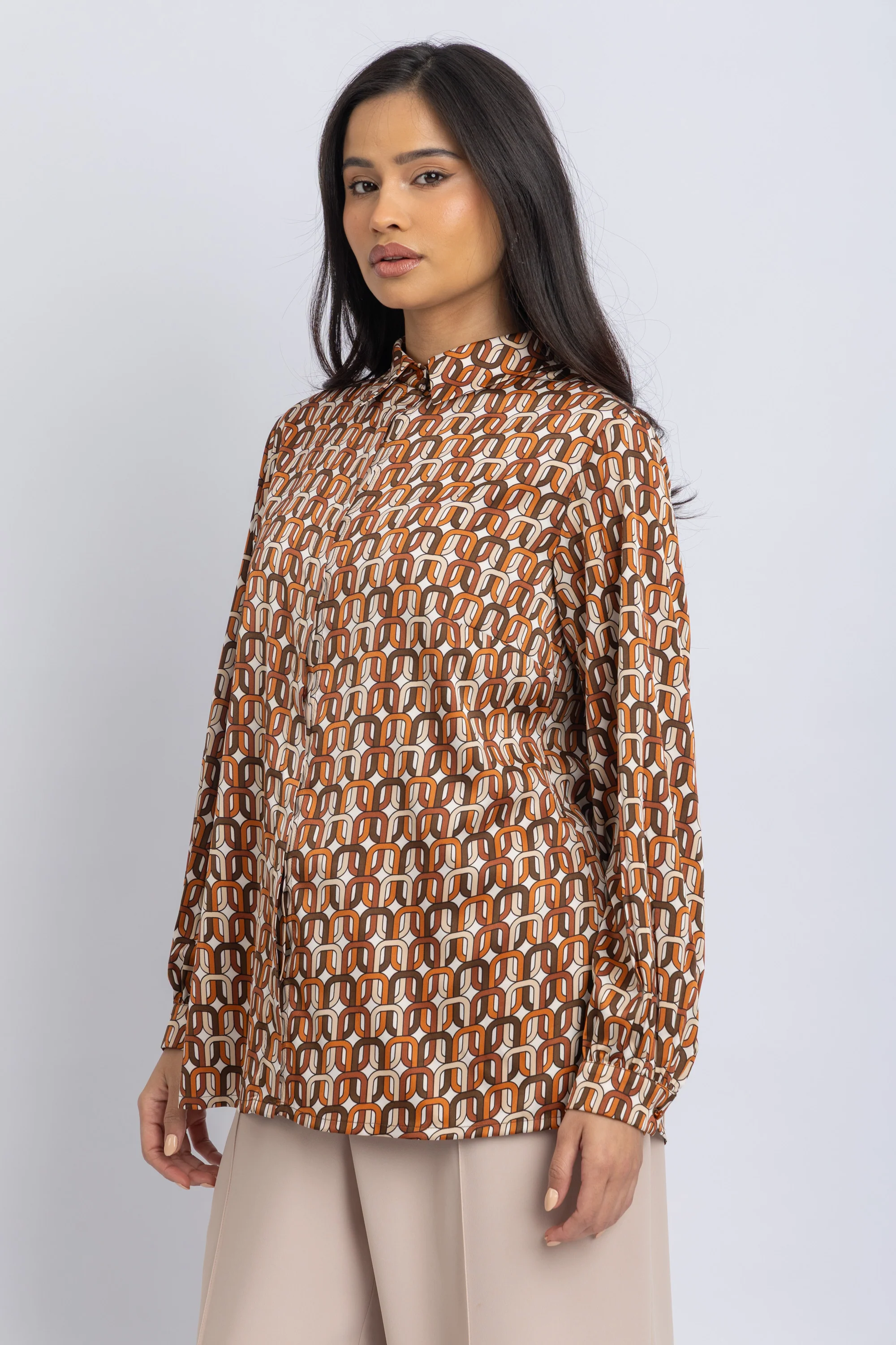 satin shirt - Image 4