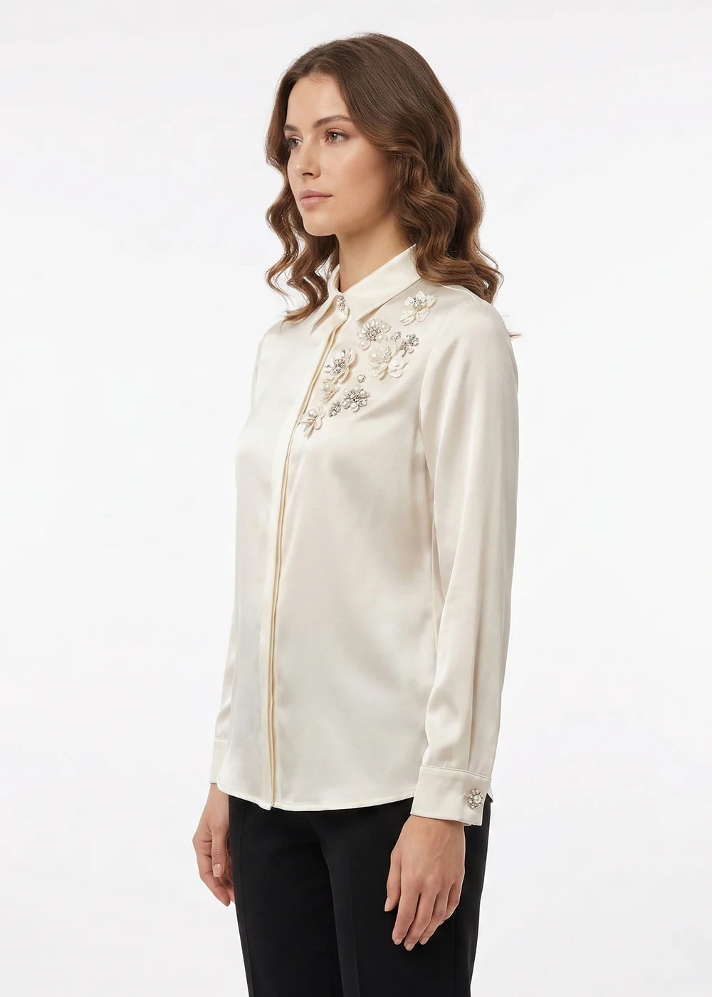 satin shirt - Image 2