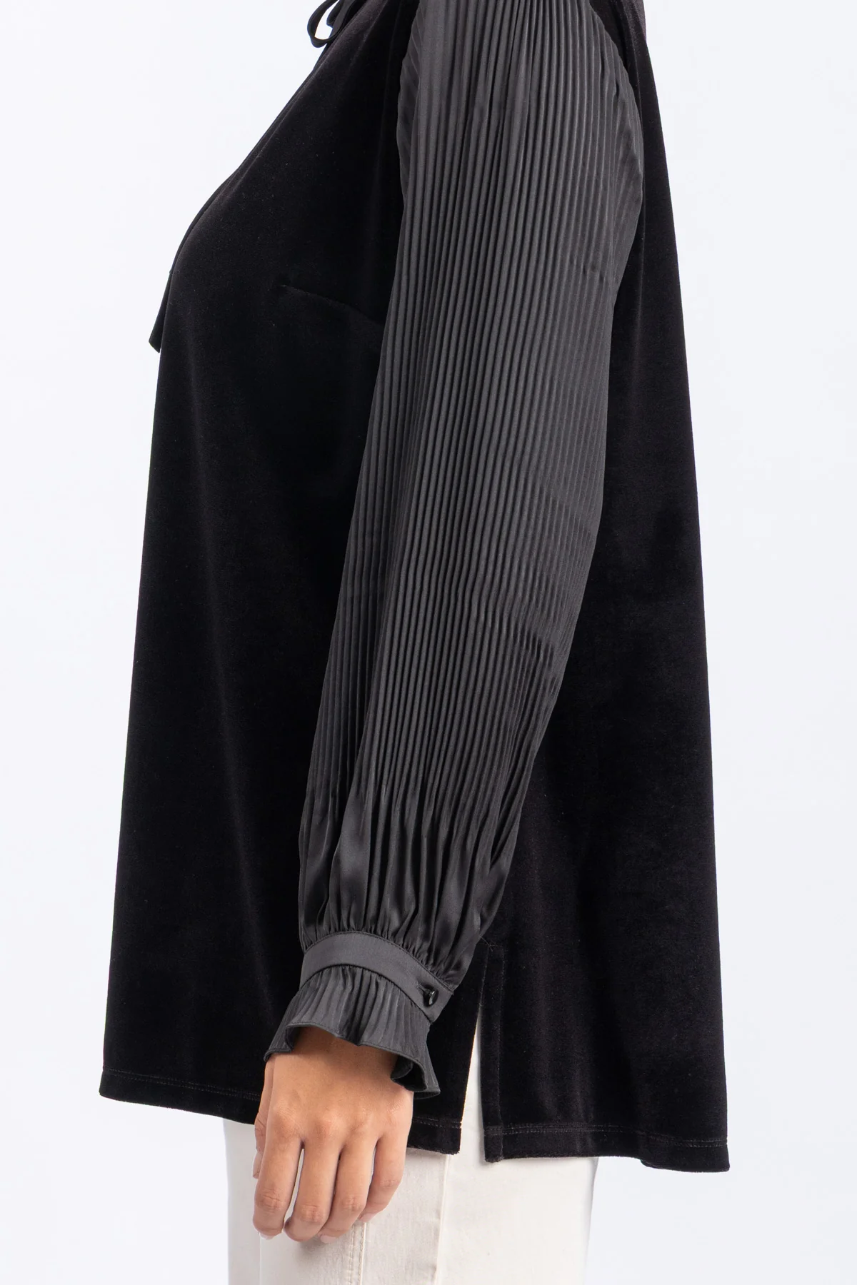velvet blouse - Image 3